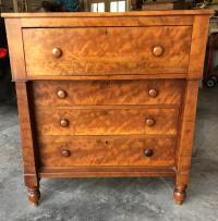 Southern cherry chest of drawers c1830-40