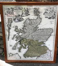 Regnum Scotiae map of Scotland and Ireland