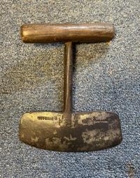 D Kimball 18thc hand forged chopper