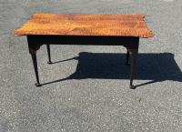 Treharn tiger maple coffee table with porringer top