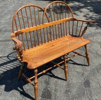 D R Dimes double bow back Windsor bench
