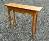 Small server in figured maple by James Dew and Son