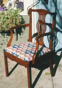 Antique English Chippendale arm Chair