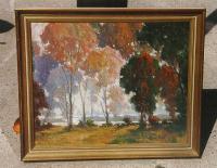 Harold Saxton Burr landscape Old Lyme Painter