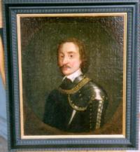 Antique Portrait Dutch Gentleman oil canvas