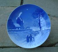 Bing and Grondahl Porcelain Christmas Plate dated 1926