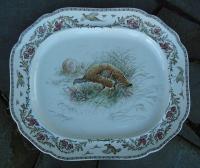 Cauldon England Porcelain Platter and Matching Plates