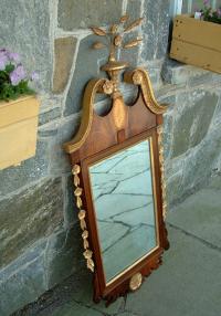 Chippendale Antique Mirror by Paines of Boston