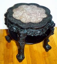 Antique Carved Chinese rosewood table