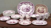 38 Pieces Mulberry Ironstone