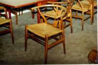 Set 12 Hans Wagner Chinese beechwood chairs