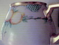 William Guerin and Company Factory Limoges Porcelain Pitcher