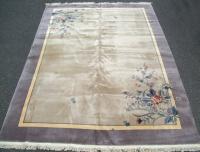 Chinese Art Deco lavender Rug