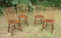 Antique American rod back Windsor chairs c1800
