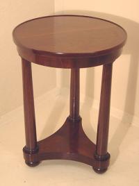 Vintage French Empire style side table by Edward Garratt
