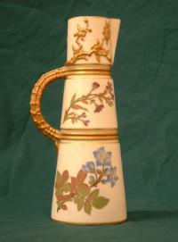 Antique Royal Worcester Porcelain Ewer