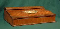 Antique French marquetry fruitwood lapdesk