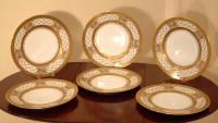 Legrand Limoges porcelain dinner plates c1920
