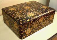 Japanese Edo Lacquer document box c1865