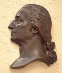 19th C Portrait Bronze of George Washington