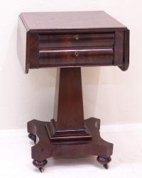 Period American Federal Empire work table c 1825