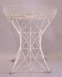 French Victorian wire plant stand c1880