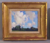 Henry Selden impressionist landscape painting c1900