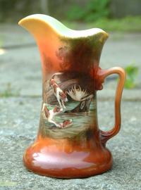 Antique Royal Bayreuth china cream pitcher