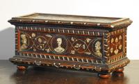 Late 16th century German friendship or marriage box