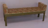 Beacon Hill window bench in paisley upholstery