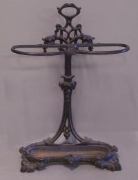 Victorian cast iron umbrella stand c1880