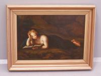 Mary Magdalene oil painting after Correggio, c1800 to 1830