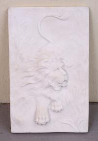 Marble Sculpture of a Lion O Connor SC