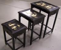Set of 3 Chinese Stacking Tables
