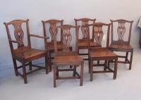Early English Country Chippendale Dining Chairs c1720