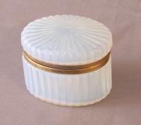 French 19th c. opaline glass opaline box
