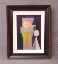 Benjamin Benno abstract composition oil painting c1935