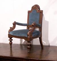 Early to mid 19th century French childs chair
