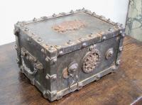 18th century French iron Bauche Subete strongbox