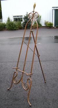 Fine quality solid brass easel for paintings