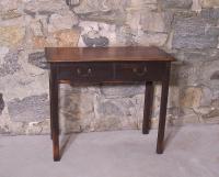 Vintage Eldred Wheeler Chippendale reproduction maple server with 2 drawers