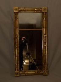 American Federal gold leaf mirror c 1790