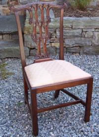 Period American Chippendale side chair  1770