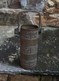 Chinese storage vessel with embossed handles c1900