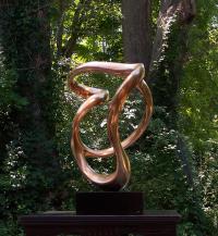Grediaga A Kieff modern art abstract bronze sculpture