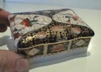 Occupied Japan covered porcelain box