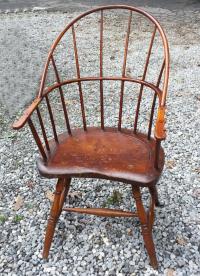 American country New England Windsor arm chair c1790