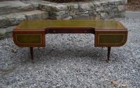 English Regency style leather top coffee table c1910