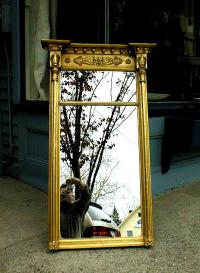 Period Antique American Federal mirror