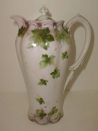 Antique RS Prussia porcelain Chocolate pot